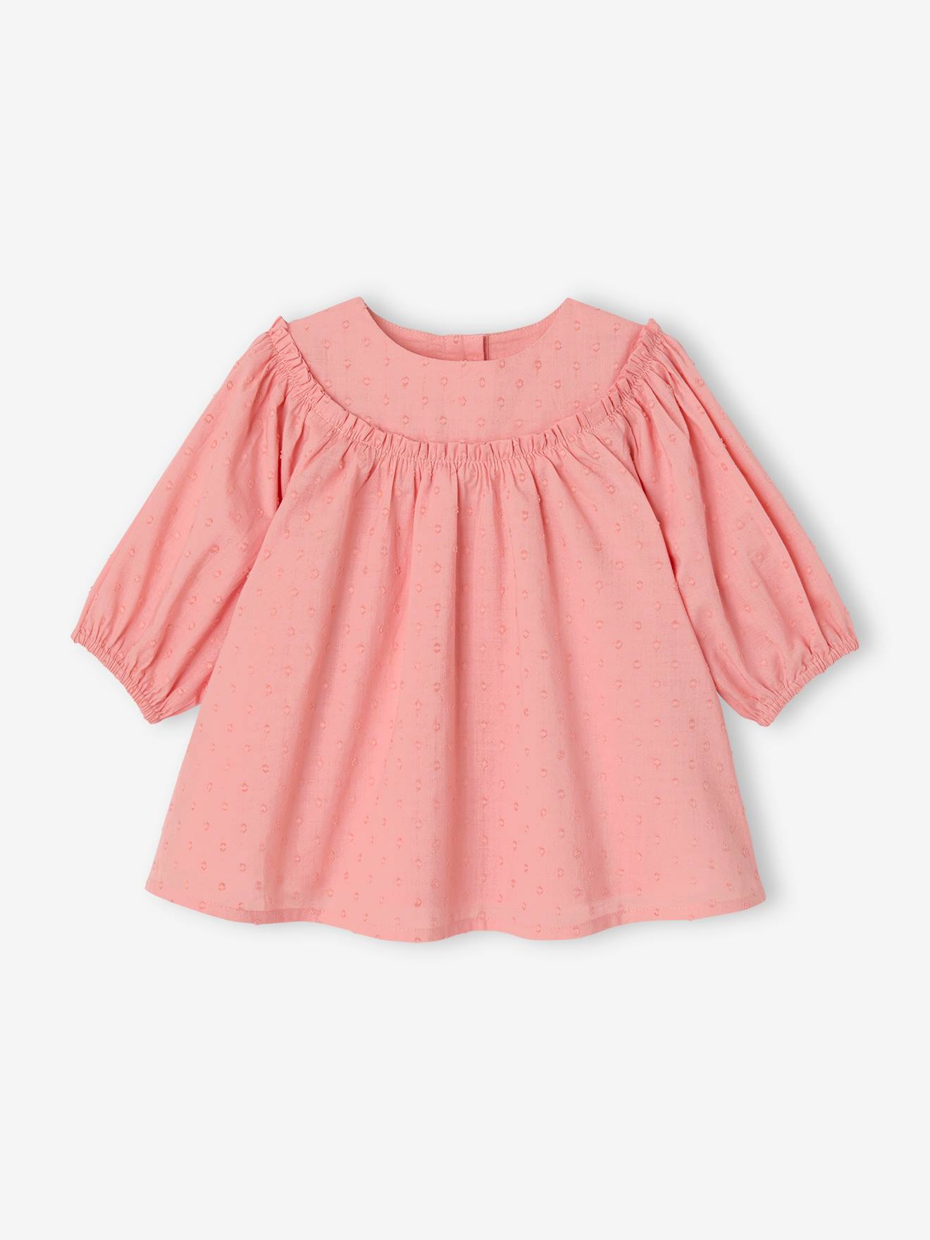 Baby Kleid mit Plumetismuster
