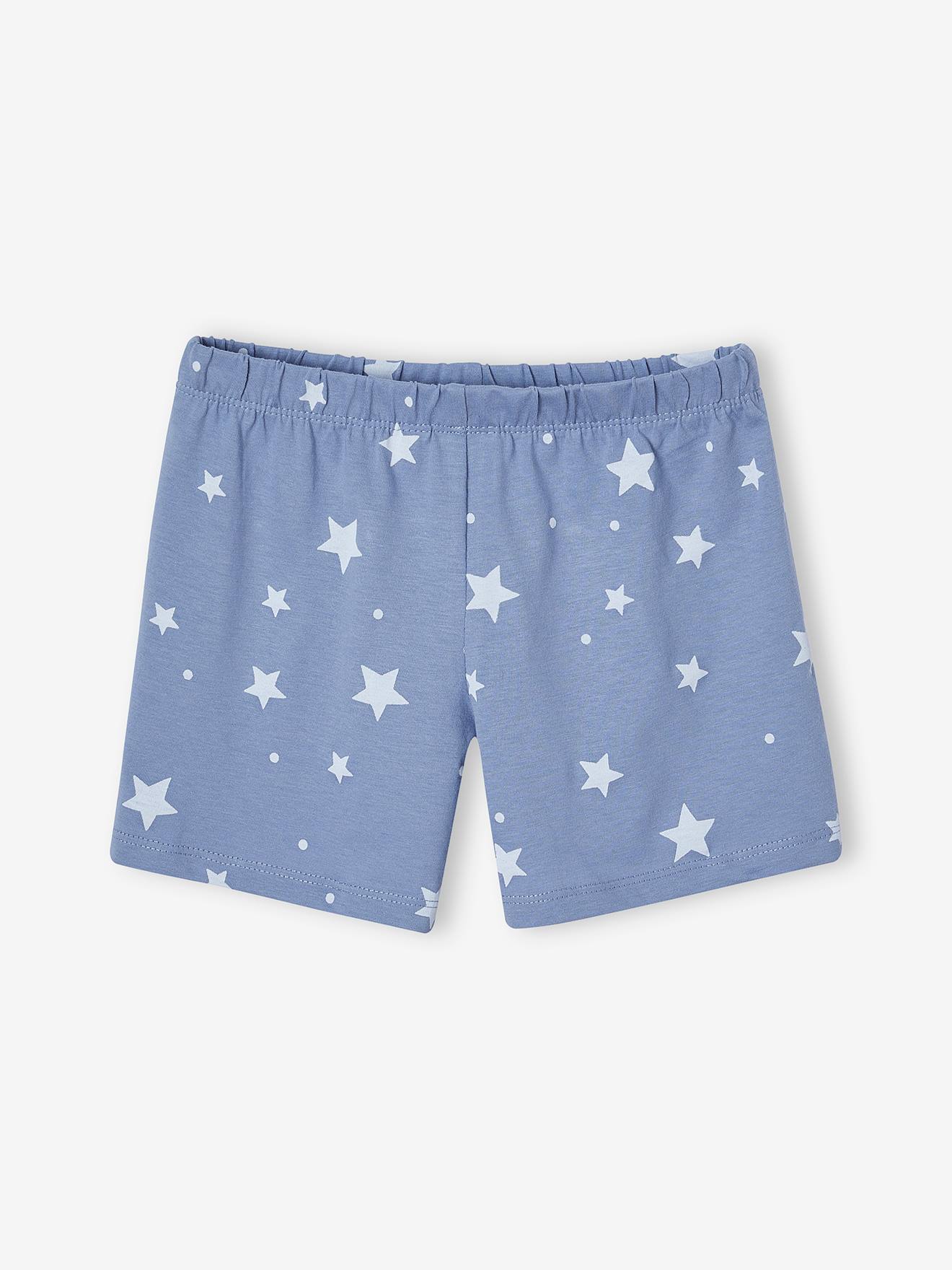 Thumbnail - Mädchen Sommer-Schlafanzug Disney DIE EISKÖNIGIN mit Elsa und Sternen