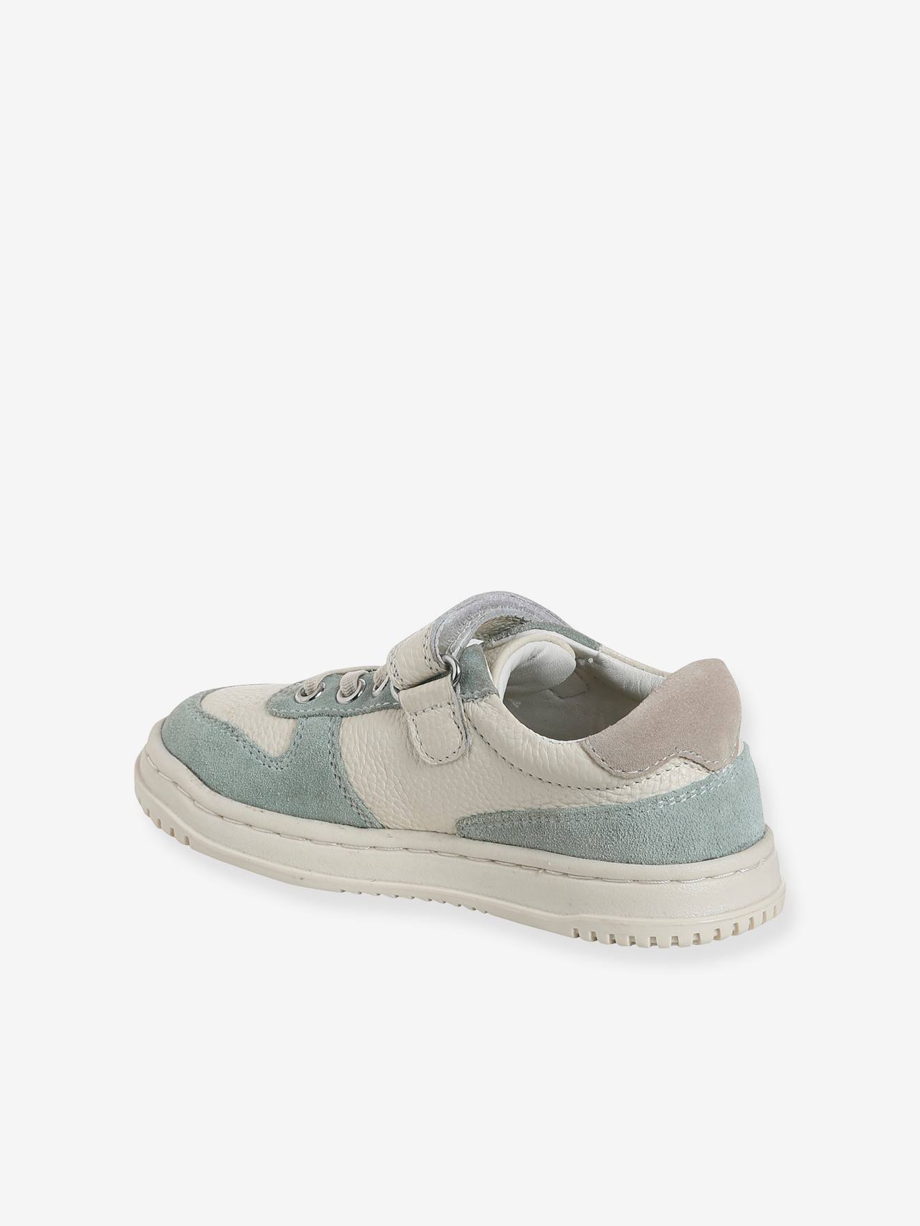 Thumbnail - Kinder Ledersneakers mit Anziehtrick und elastischer Schnürung set
