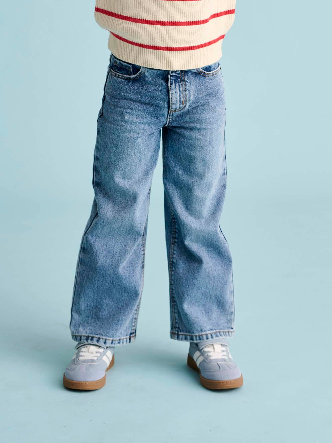 Thumbnail - Weite Mädchen Jeans