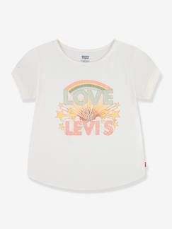 Maedchenkleidung-Shirts & Rollkragenpullover-Mädchen T-Shirt mit Regenbogen und Glitzer Levi's