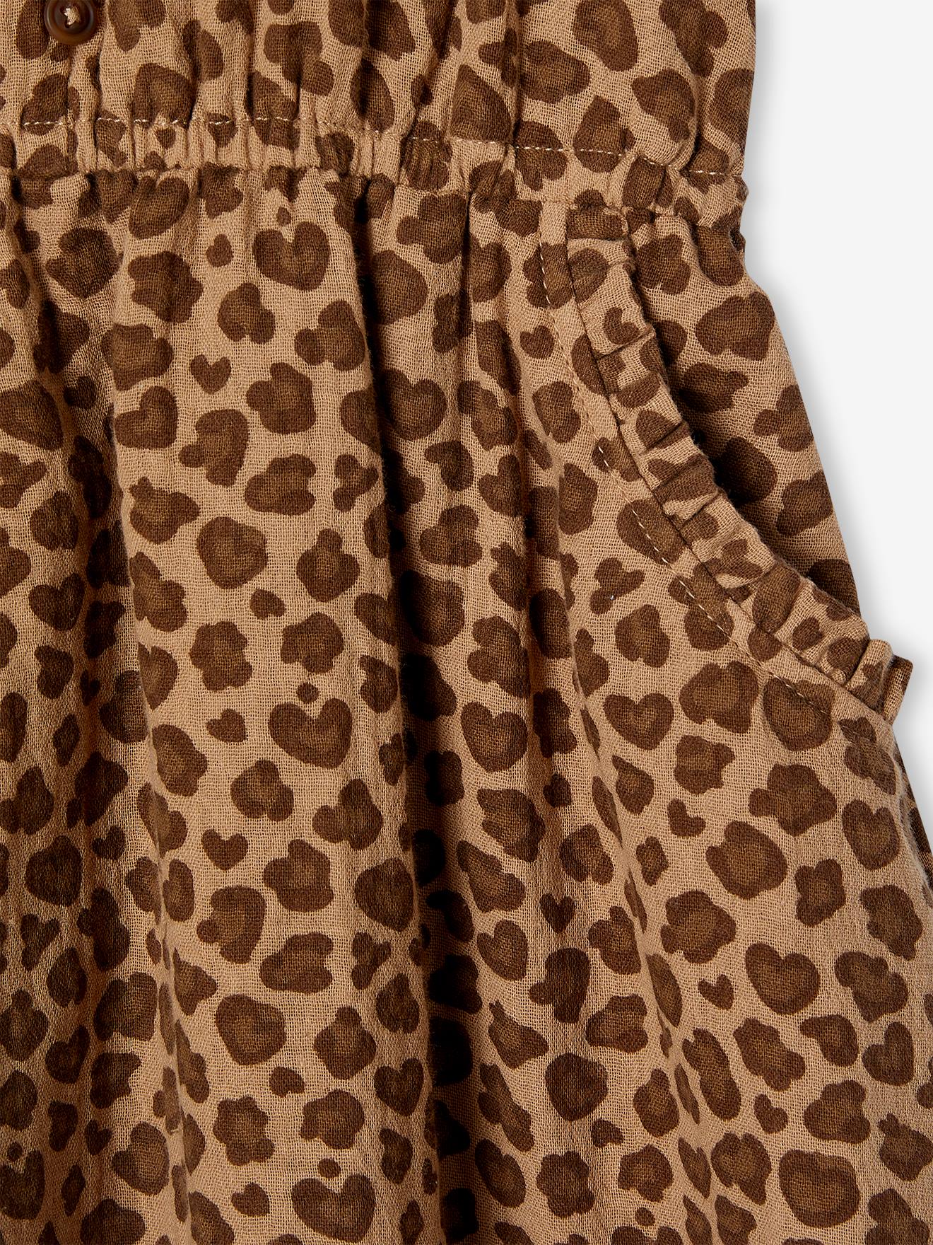 Thumbnail - Mädchen Trägerkleid aus Musselin