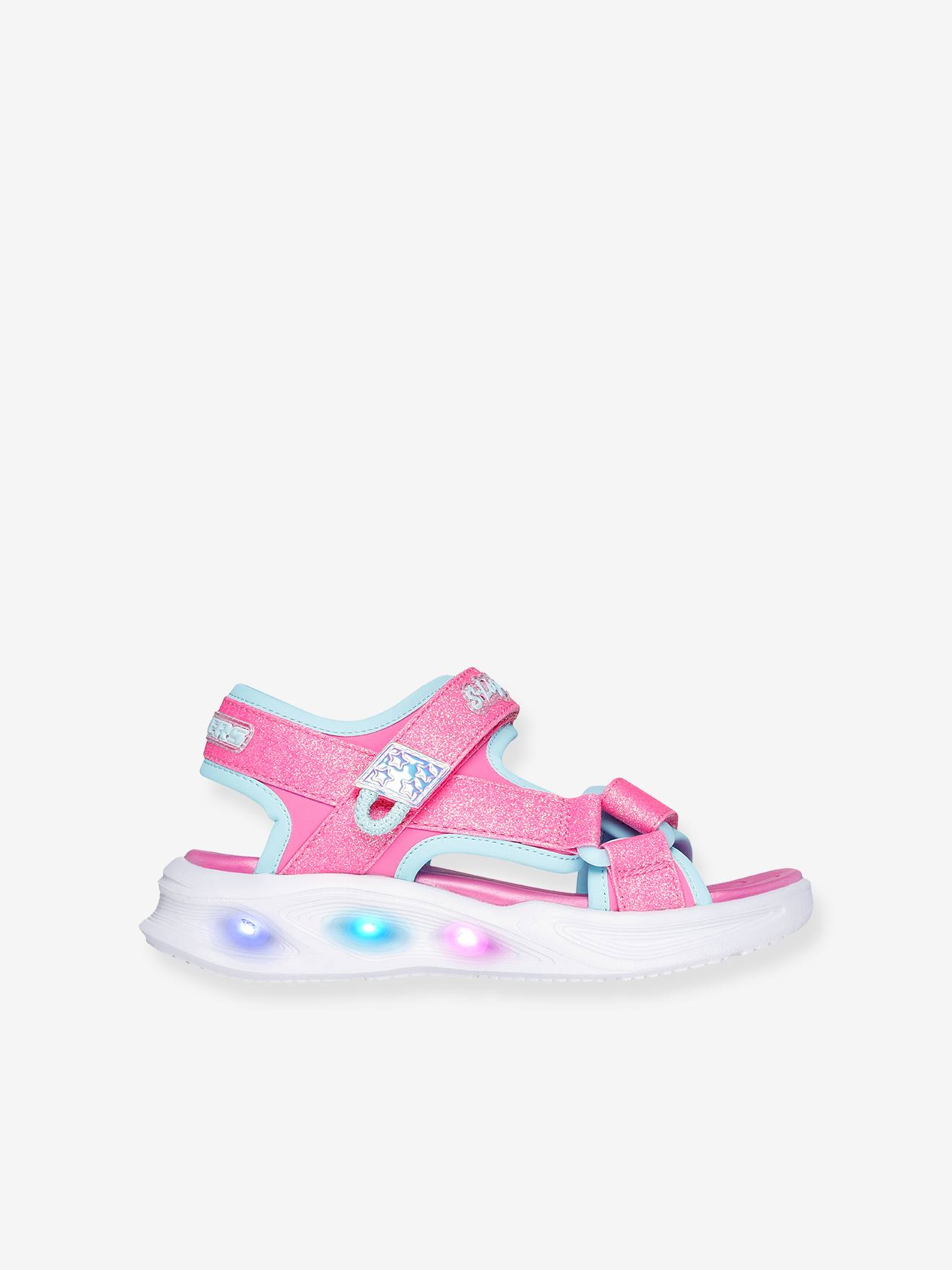 Thumbnail - Mädchen Sandalen mit Blinklichtern SOLA GLOW SKECHERS
