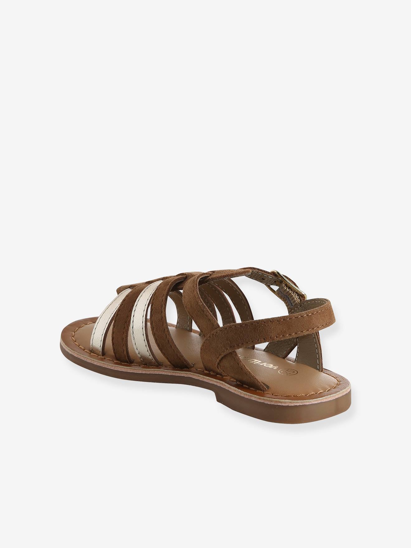 Thumbnail - Mädchen Riemchen-Sandalen aus Leder