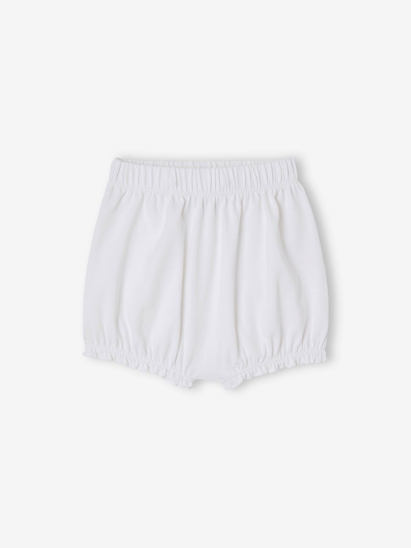 Thumbnail - Bio-Kollektion: 4er-Pack Mädchen Baby Shortys hell