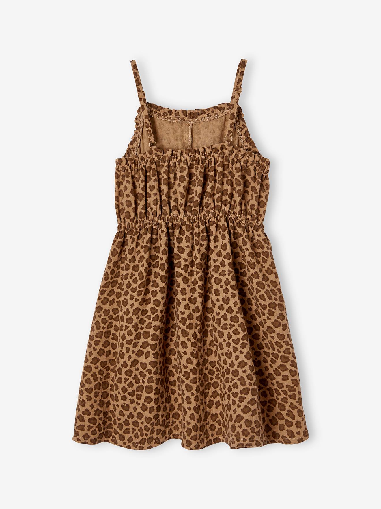 Thumbnail - Mädchen Trägerkleid aus Musselin