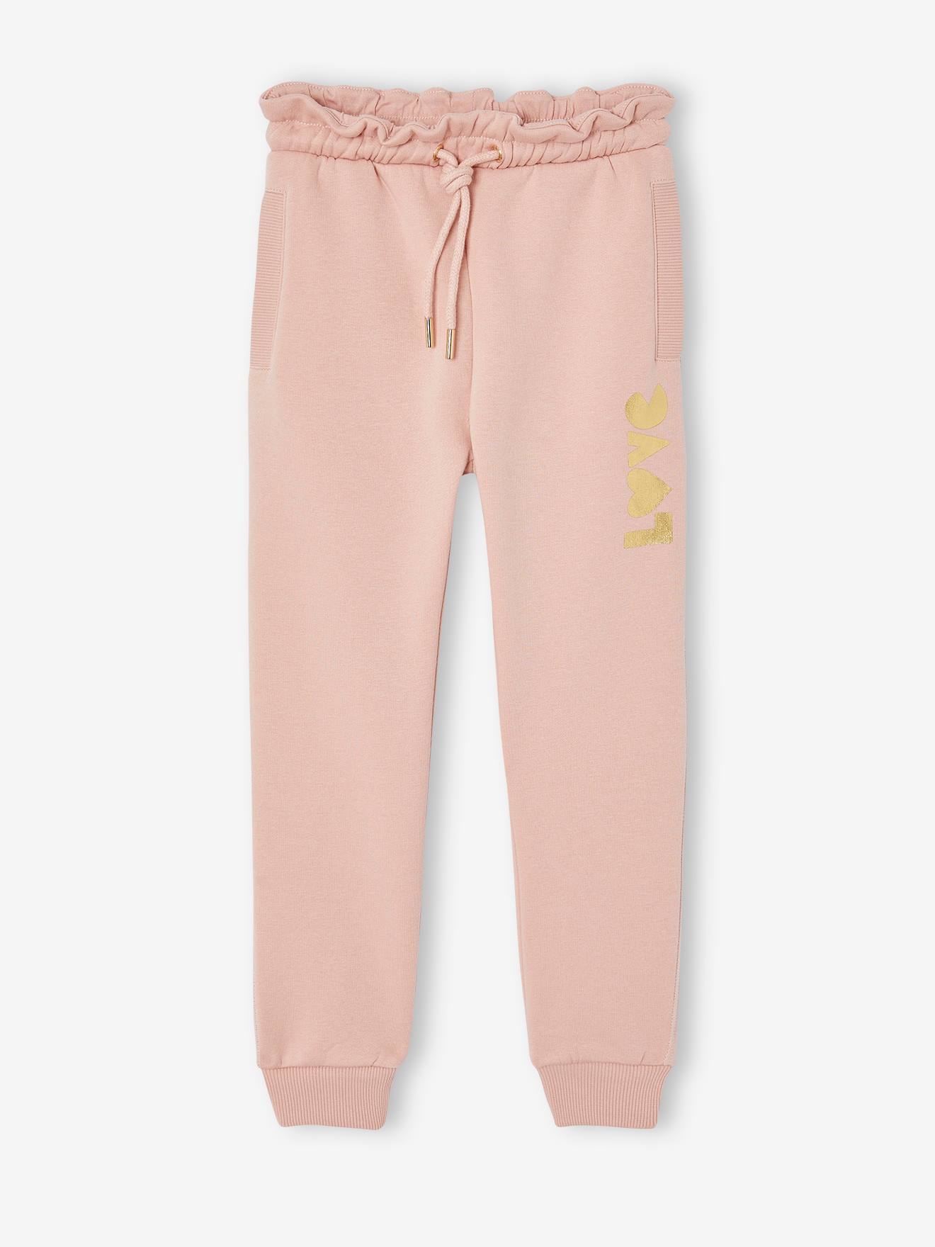 Mädchen Jogginghose mit Motiv am Bein