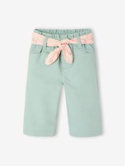 Babymode-Weite Baby Hose mit Bindegürtel