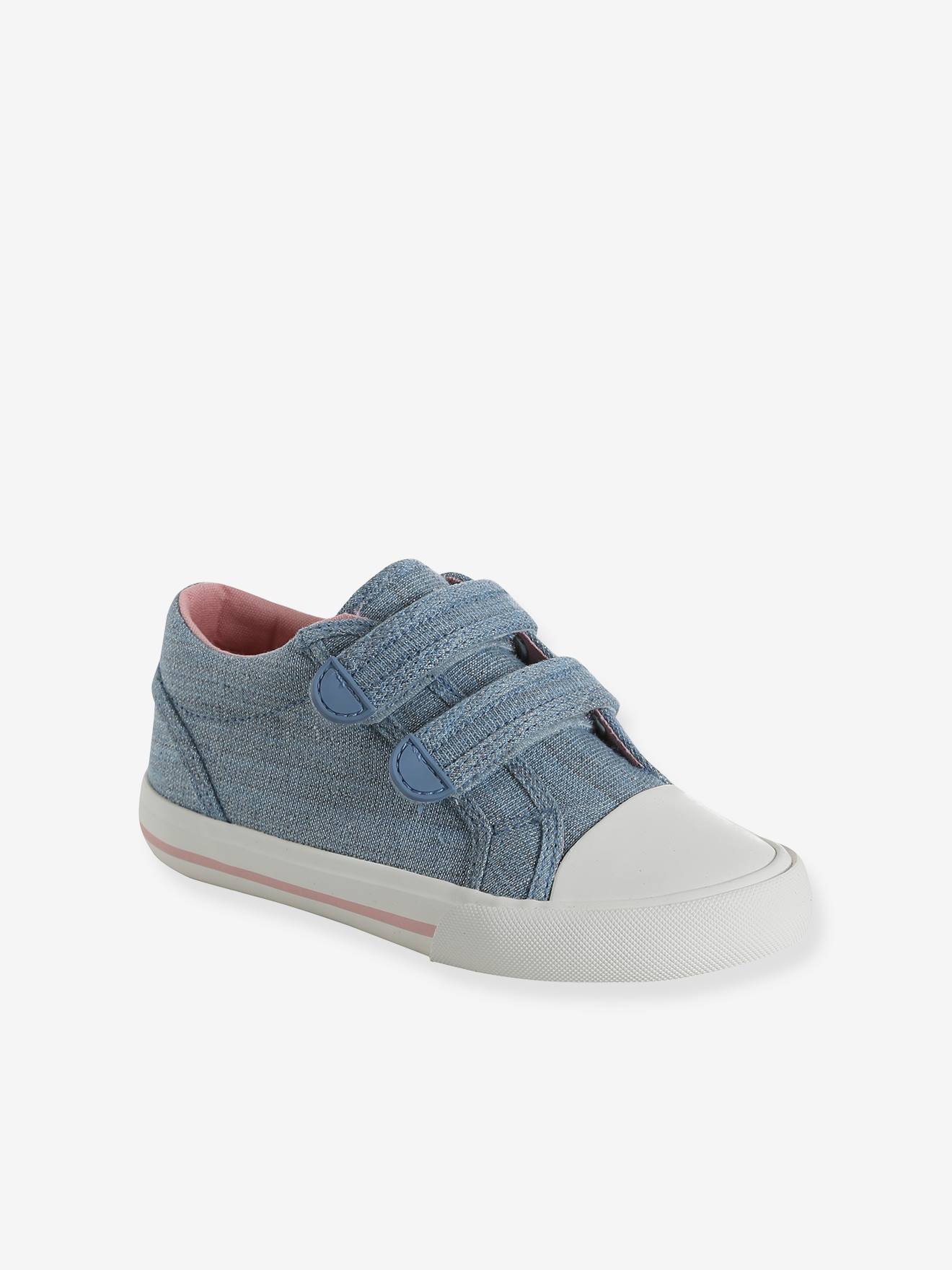 Mädchen Klett-Sneakers