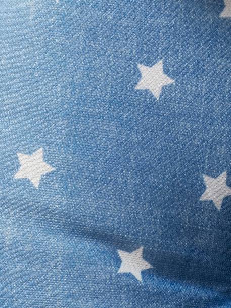 Buggy-Sitzverkleinerung für Neugeborene - jeansblau sterne+schwarz - 3
