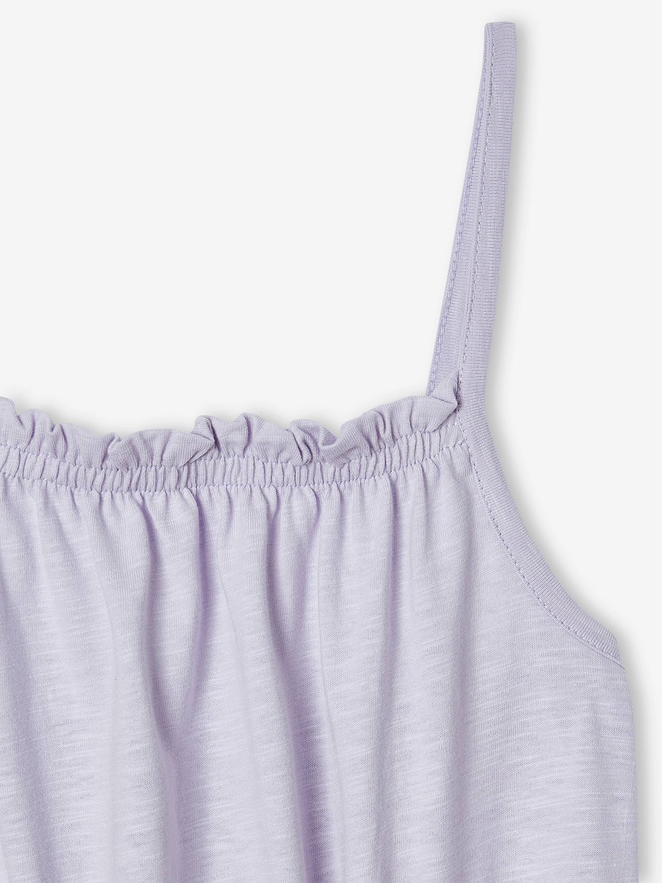 Thumbnail - Mädchen Trägerkleid mit Cut-out an den Seiten lavandel