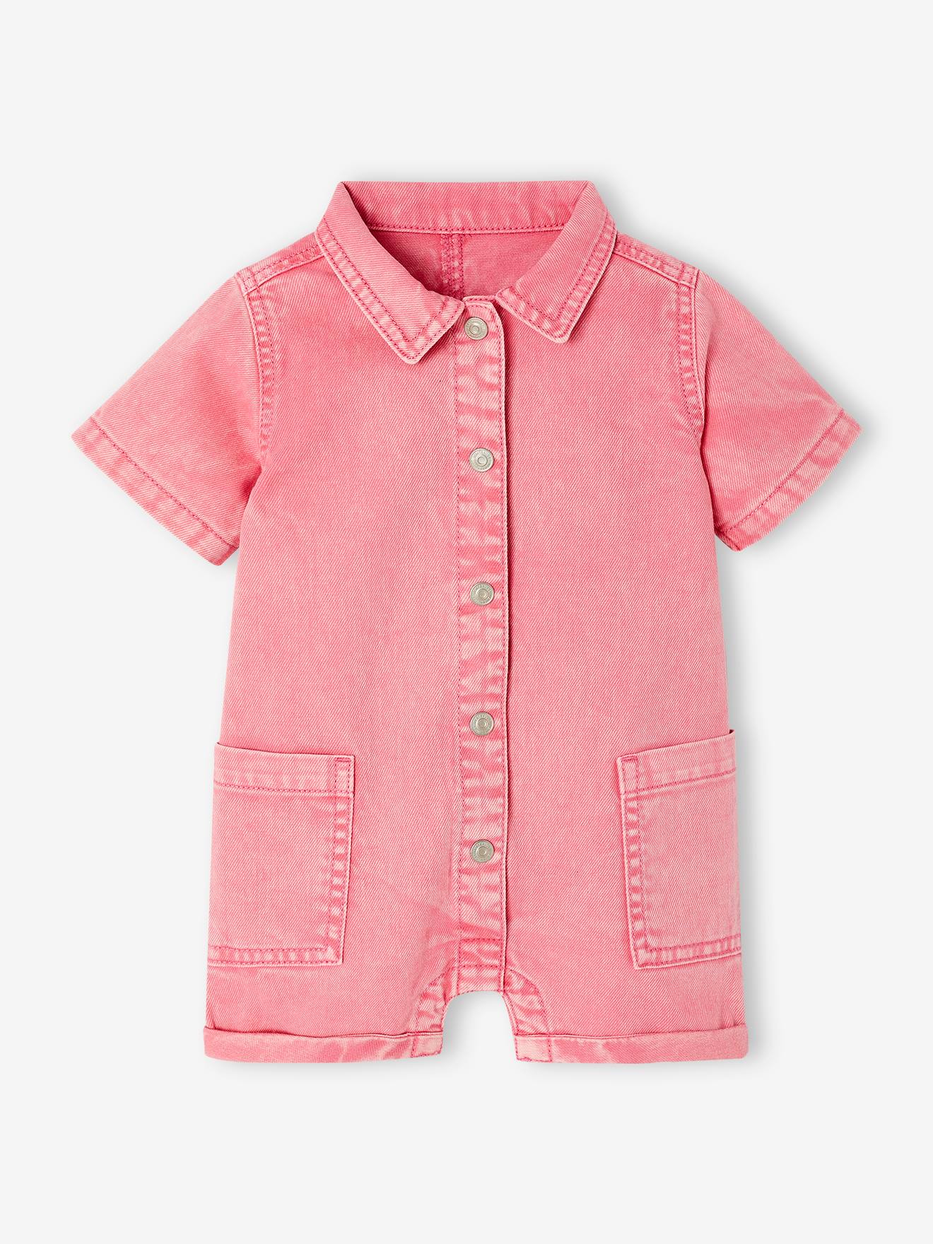 Baby Kurzoverall aus Twill