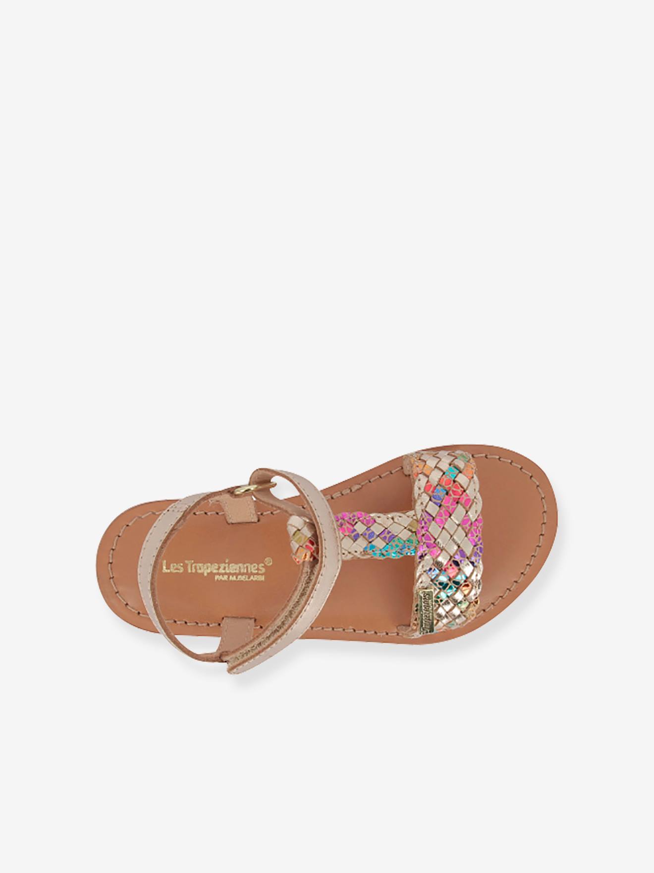 Thumbnail - Mädchen Leder-Sandalen Bamba LES TROPEZIENNES PAR M. BELARBI