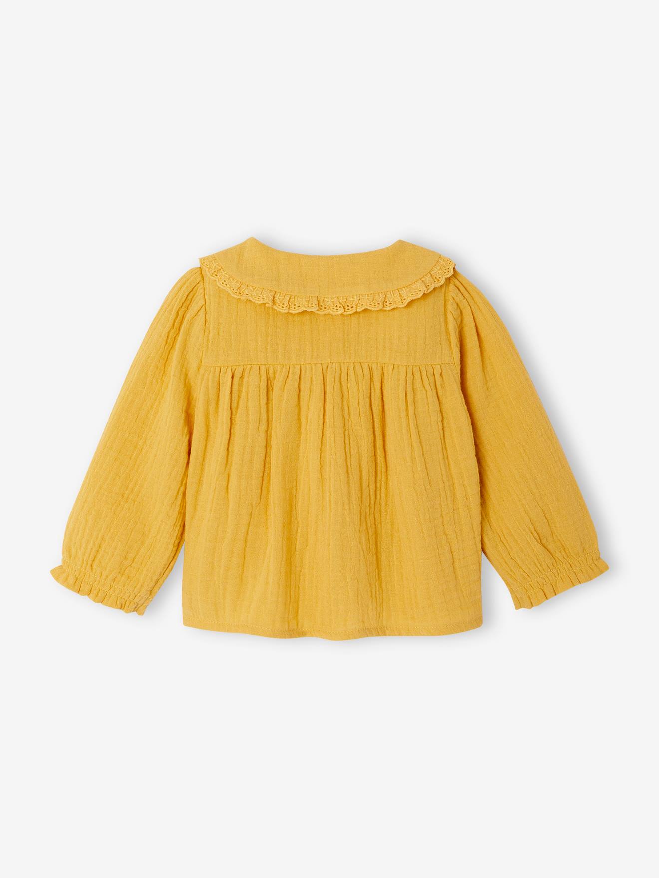 Thumbnail - Baby Bluse mit Bubikragen