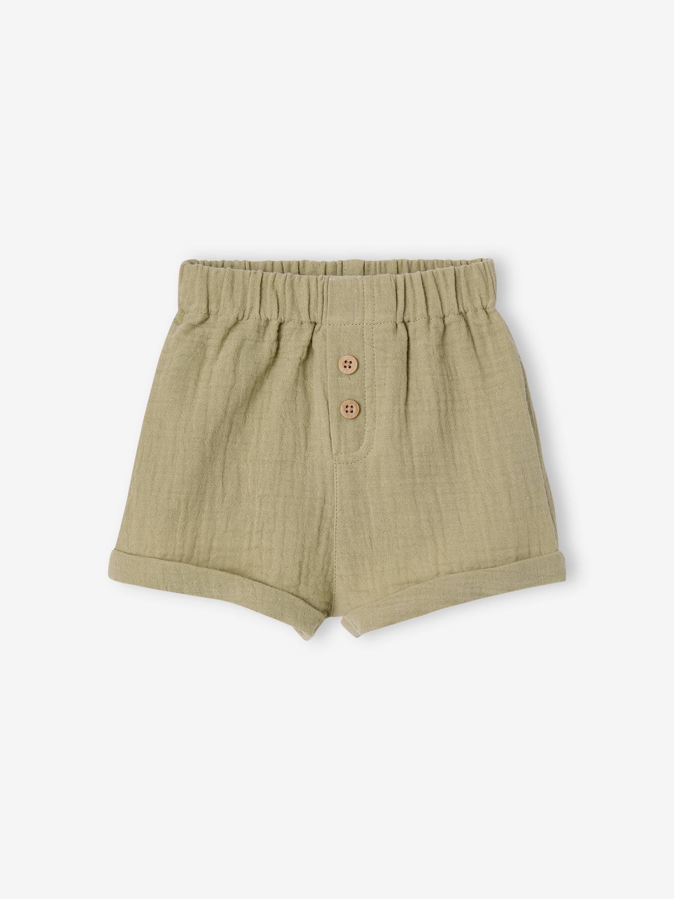 Thumbnail - 2er-Pack Baby Shorts mit Dschungelmuster
