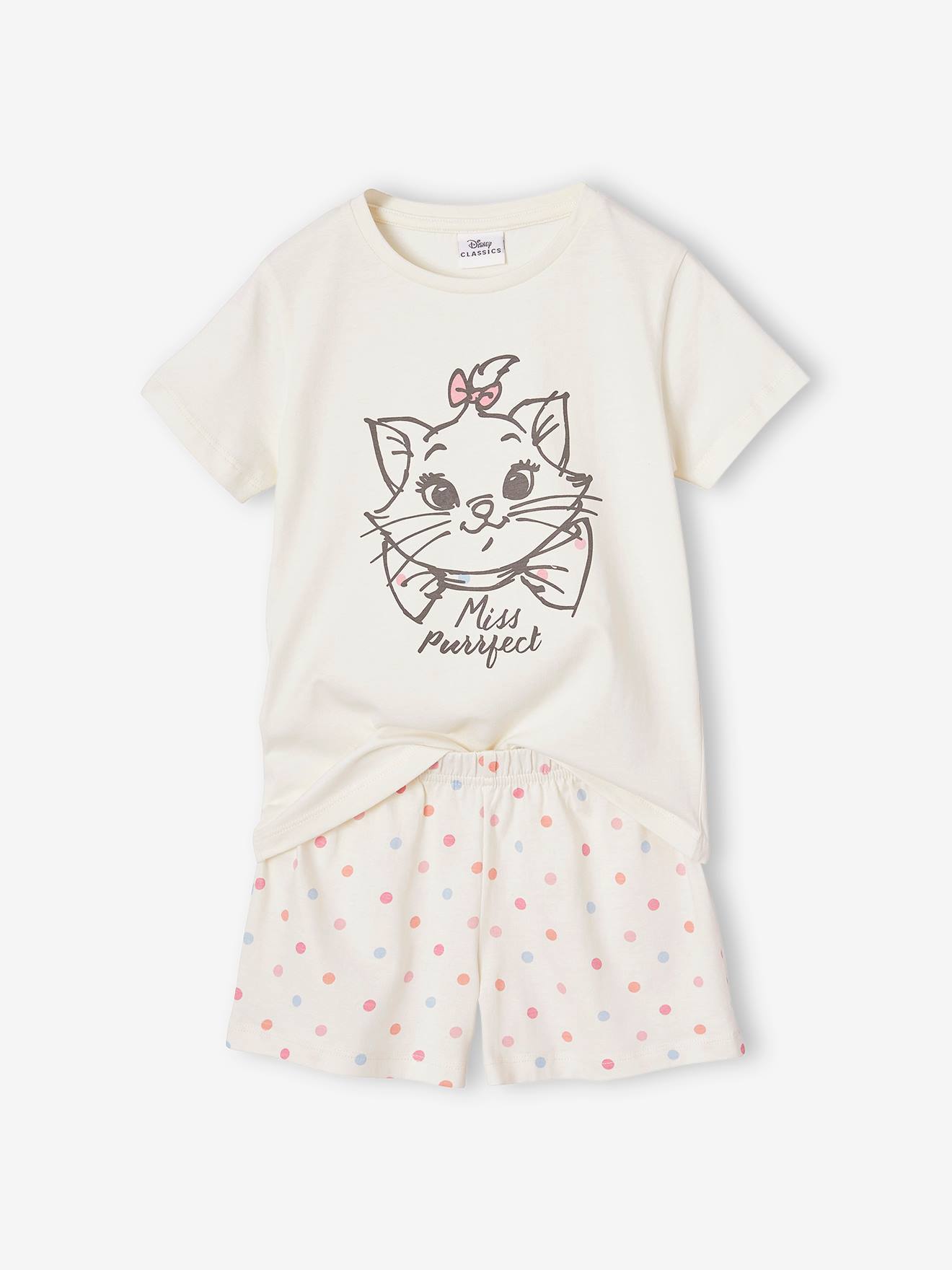 Kinder Sommer-Schlafanzug Disney ARISTOCATS MARIE
