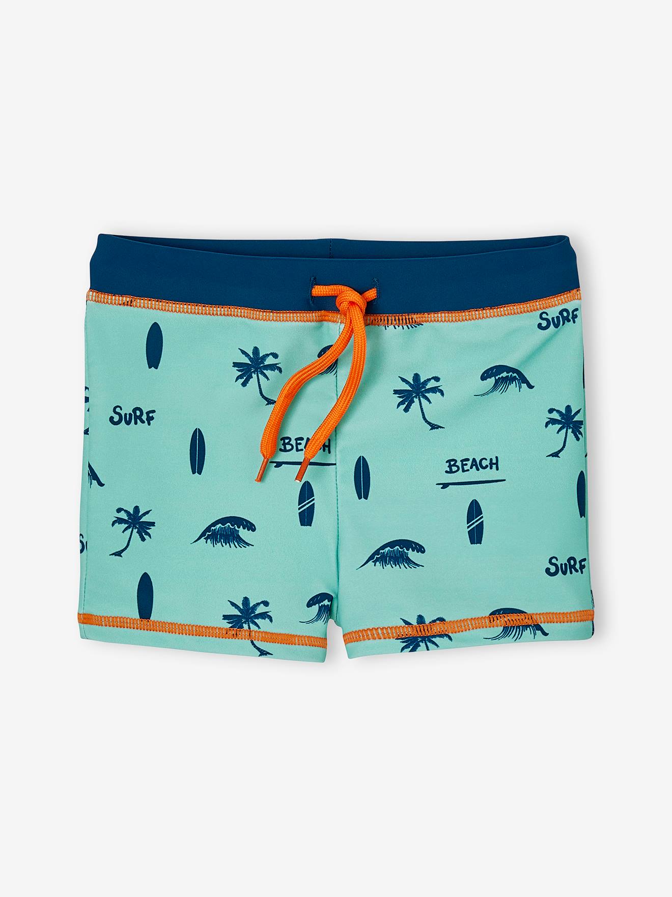 Thumbnail - Jungen Strand-Set mit UV-Schutz: T-Shirt & Shorts