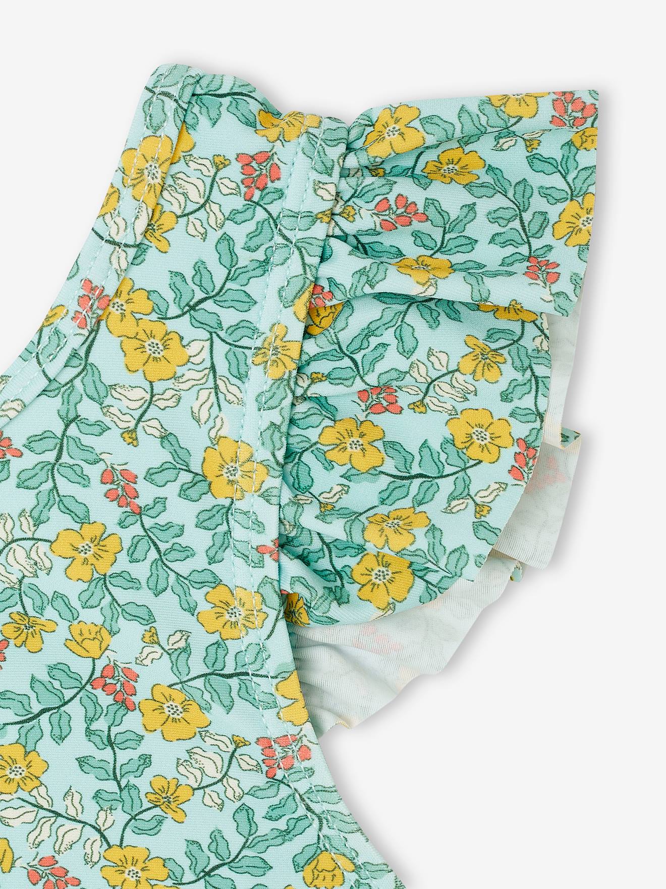 Thumbnail - Mädchen Bikini mit Blumenmuster