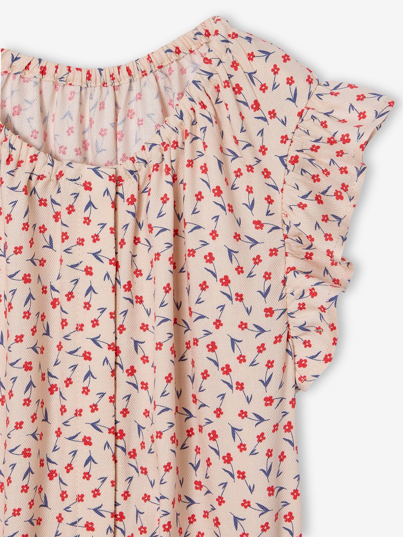 Thumbnail - Kurzer Mädchen Jumpsuit hell