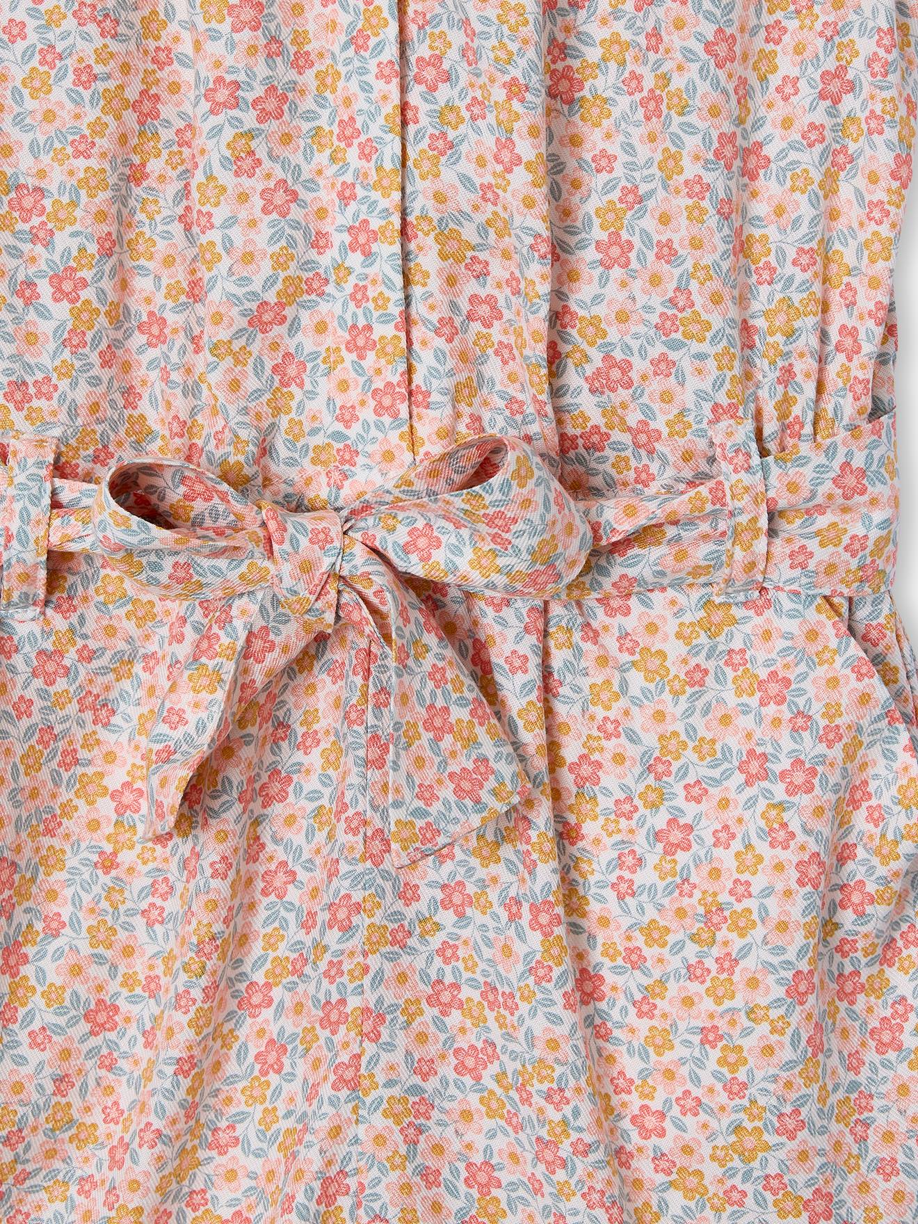 Thumbnail - Kurzer Mädchen Jumpsuit vanille