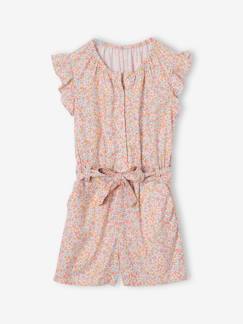 Maedchenkleidung-Kurzer Mädchen Jumpsuit
