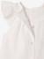Mädchen Baby Bluse mit kurzen Volantärmeln wollweiß 3