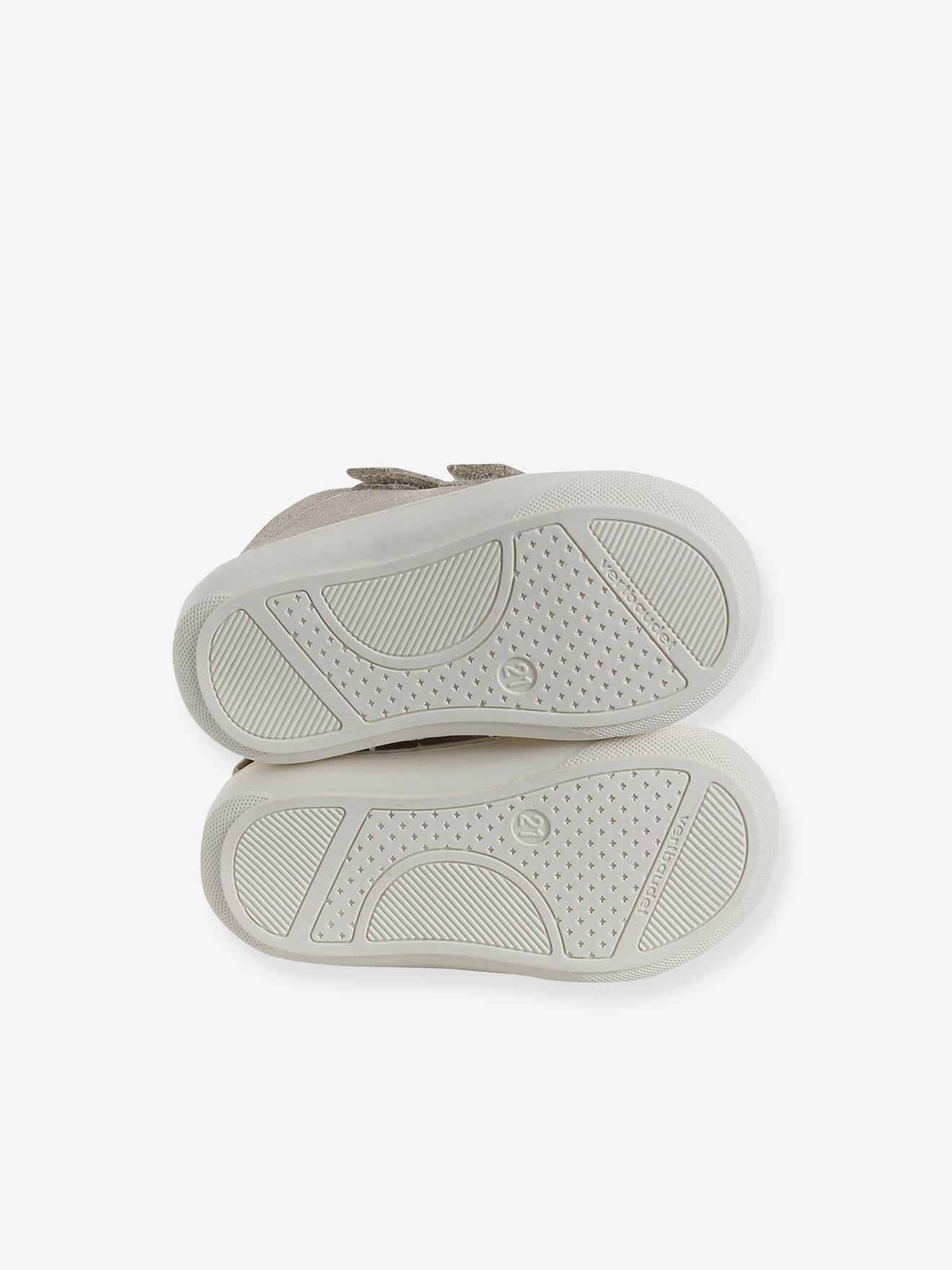 Thumbnail - Baby Lauflernschuhe mit Klett aus weichem Leder