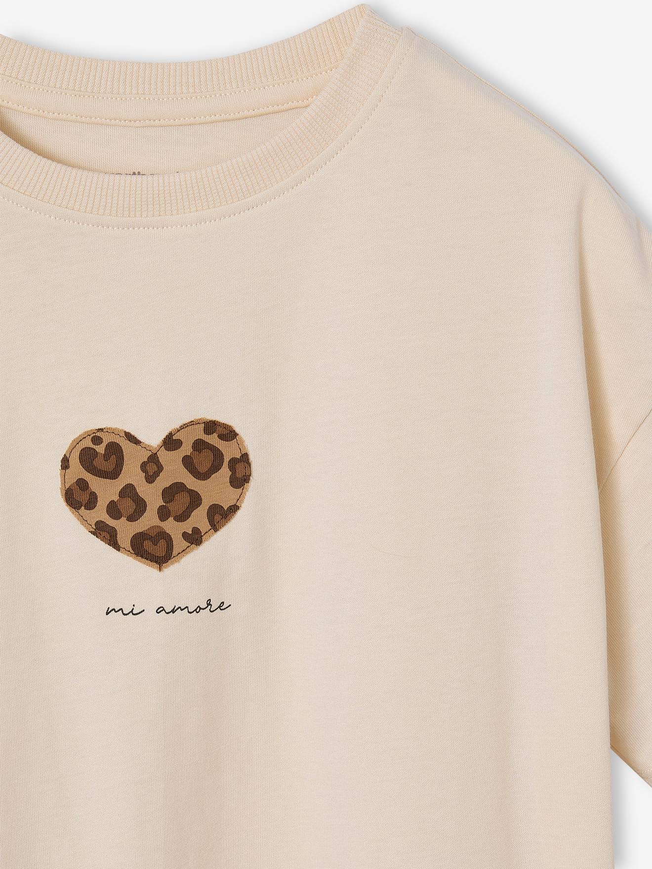 Thumbnail - Bedrucktes Mädchen T-Shirt