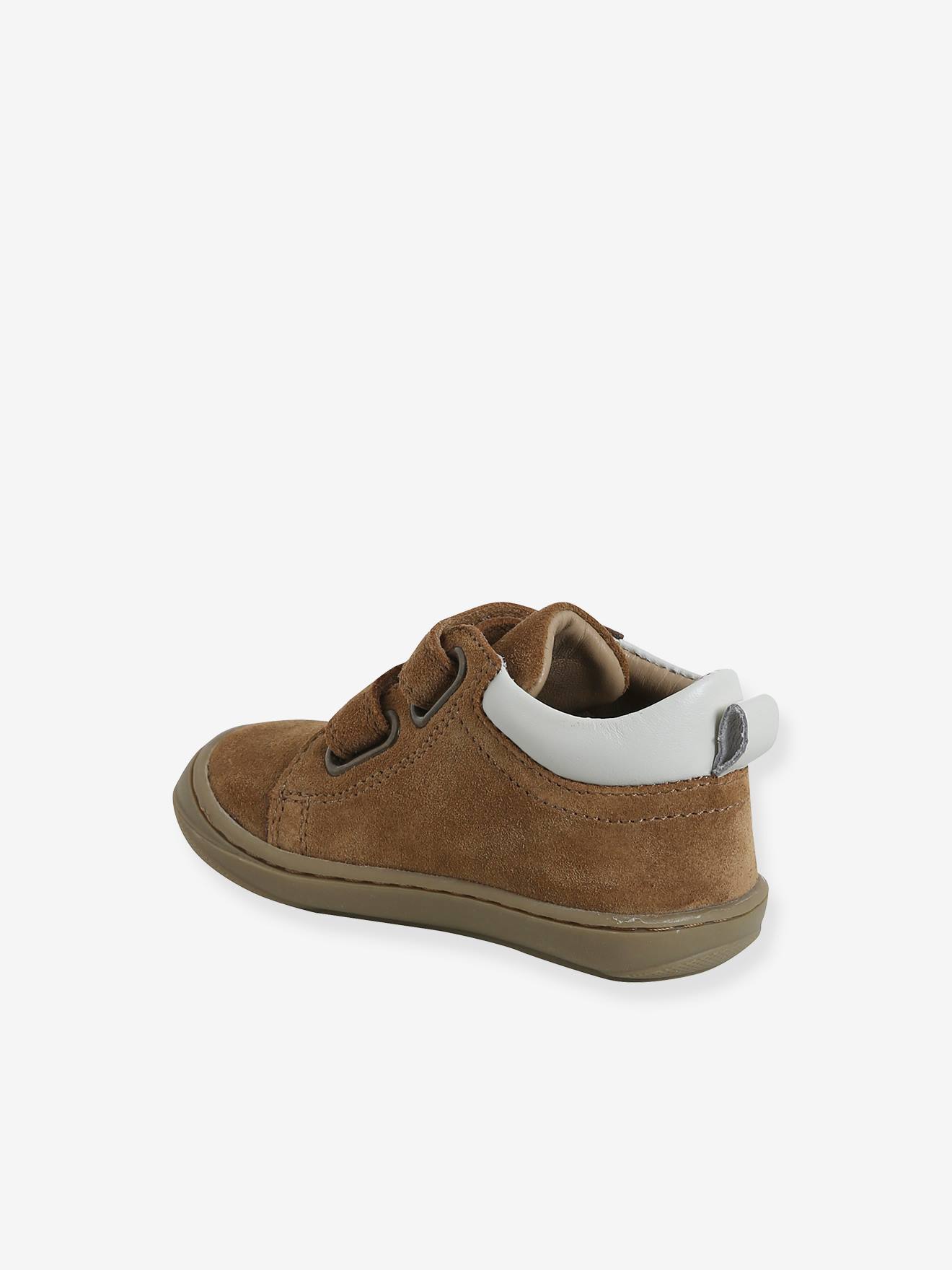 Thumbnail - Baby Lauflernschuhe mit Klett aus weichem Leder