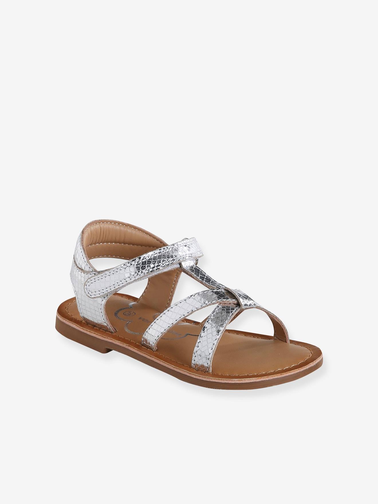Kinder Klett-Sandalen mit Anziehtrick