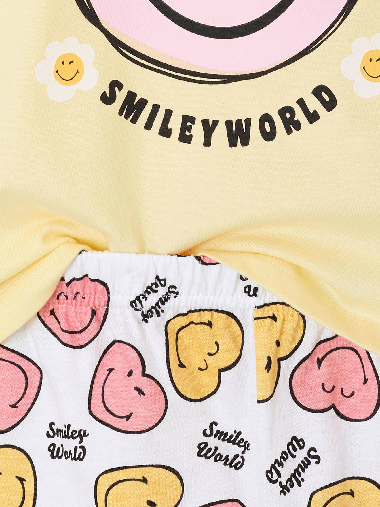 Thumbnail - Kinder Sommer-Schlafanzug SMILEY WORLD pastell