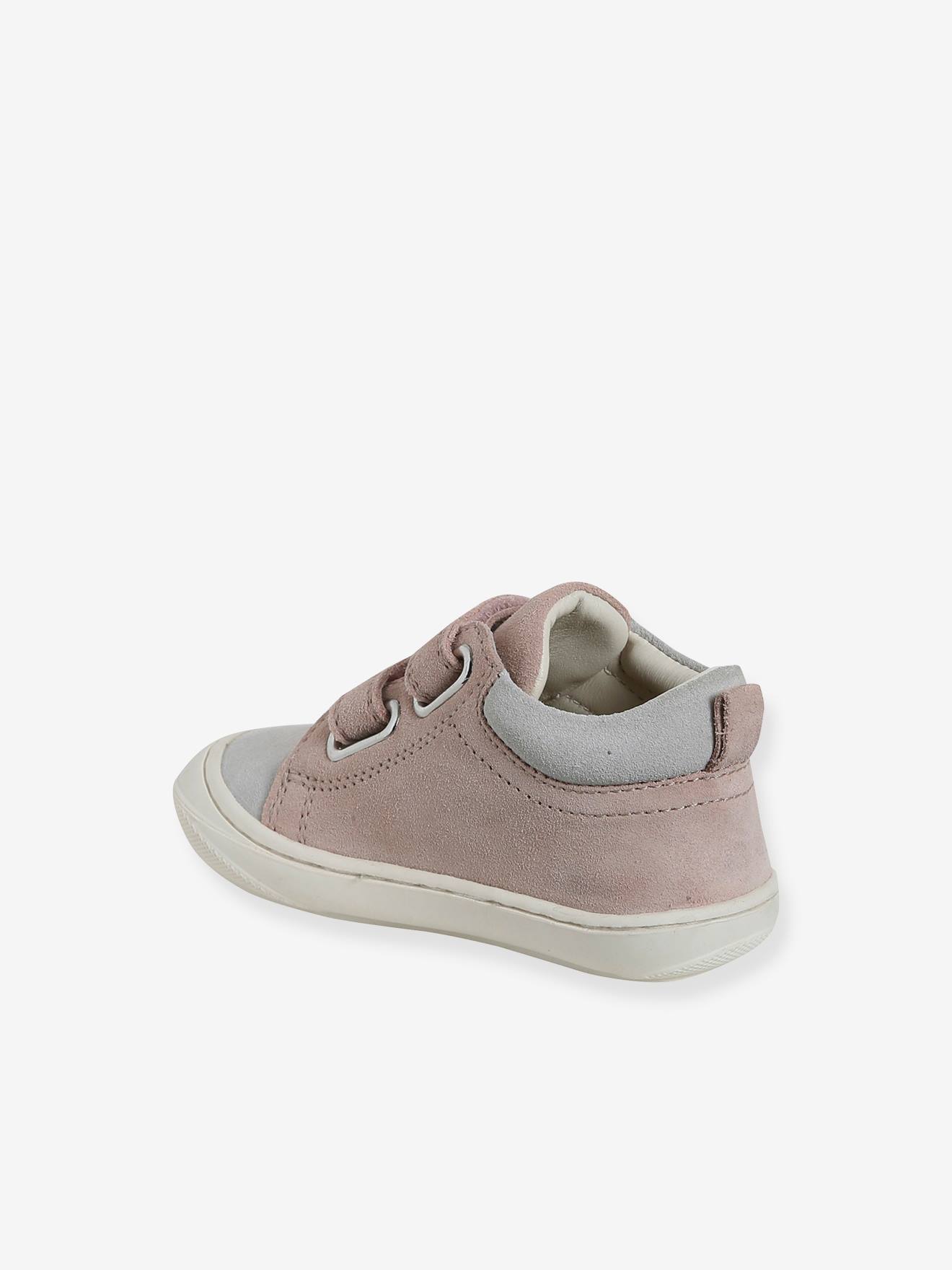 Thumbnail - Baby Lauflernschuhe mit Klett aus weichem Leder set