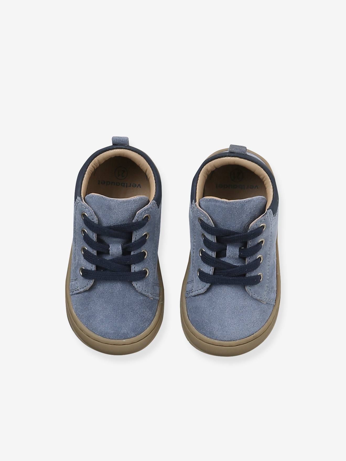 Thumbnail - Baby Lauflernschuhe mit Schnürung aus weichem Leder set