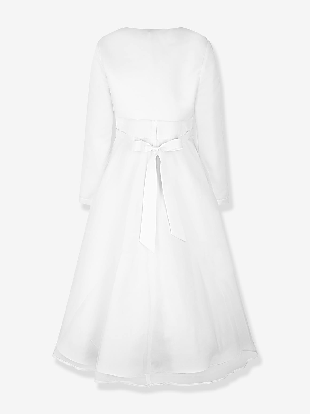 Thumbnail - Set aus Kommunionkleid mit Perlen & offener Bolero Mädchen Happy Girls