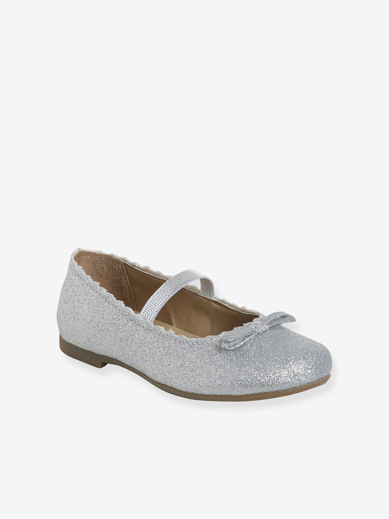 Glitzernde Mädchen Ballerinas