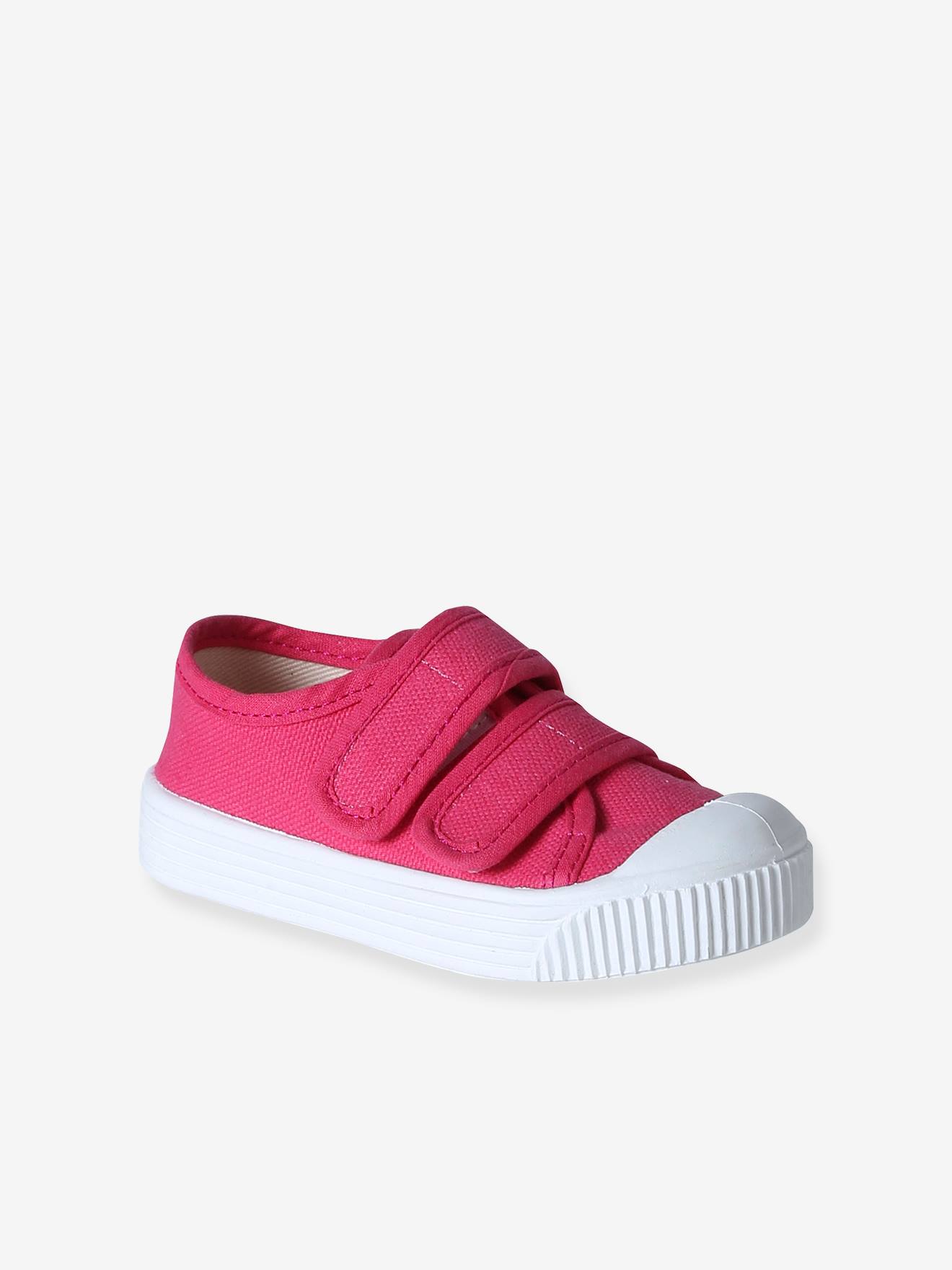Baby Stoffschuhe mit Klettriemchen