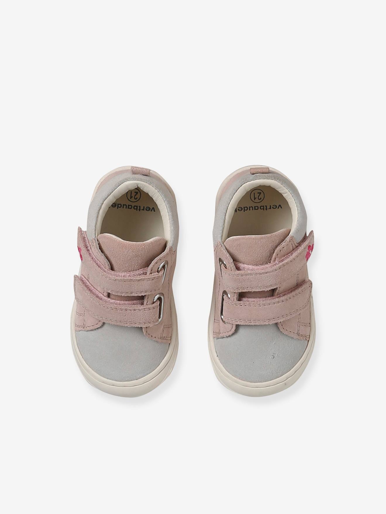 Thumbnail - Baby Lauflernschuhe mit Klett aus weichem Leder set