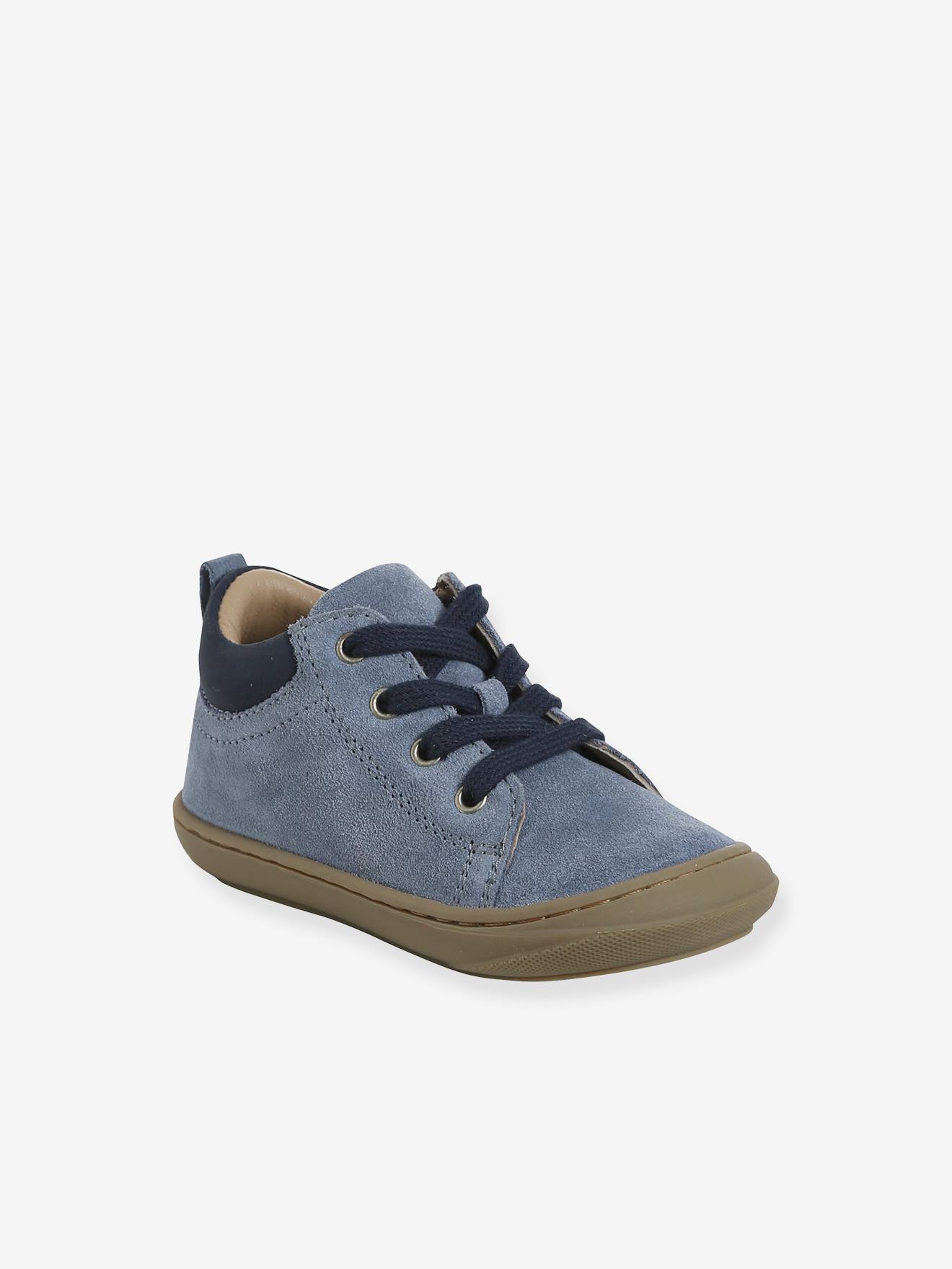 Baby Lauflernschuhe mit Schnürung aus weichem Leder set