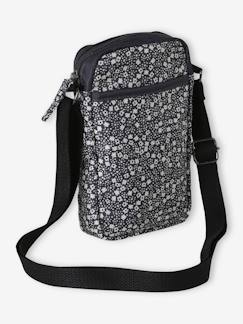 Maedchenkleidung-Kleine Mädchen Umhängetasche mit Blumenprint