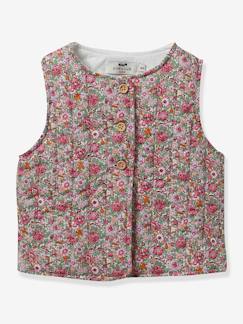 Baby Weste CYRILLUS aus gestepptem Liberty-Stoff  [numero-image]