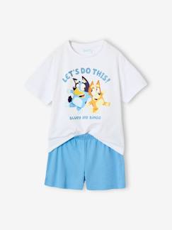 Maedchenkleidung-Schlafanzüge & Nachthemden-Kinder Sommer-Schlafanzug Der Welpe Bluey