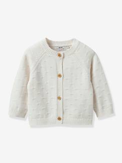 Baby Strickjacke aus Bio-Baumwolle CYRILLUS  [numero-image]
