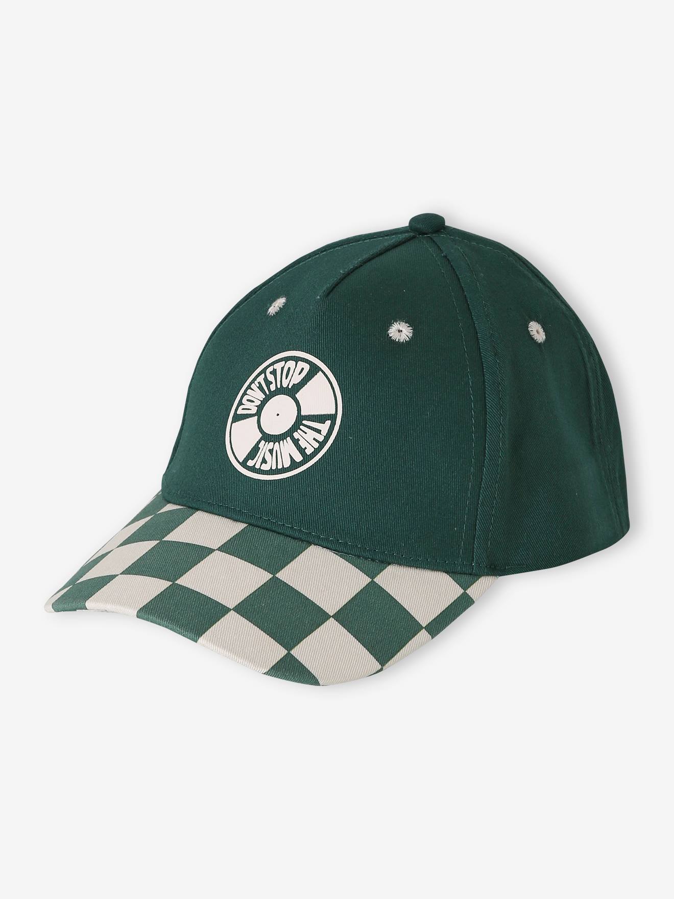Jungen Cap mit Schachbrettmuster