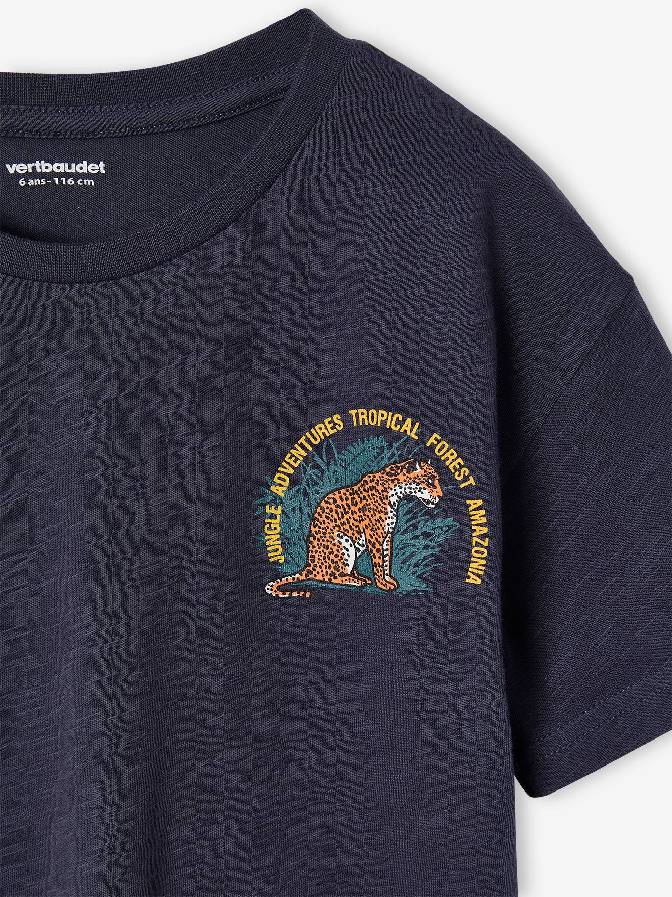 Thumbnail - Jungen T-Shirt mit Tiger vorn und hinten