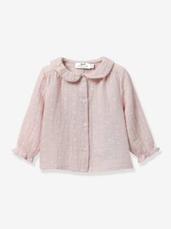 Bestickte Baby Bluse aus Musselin CYRILLUS  [numero-image]