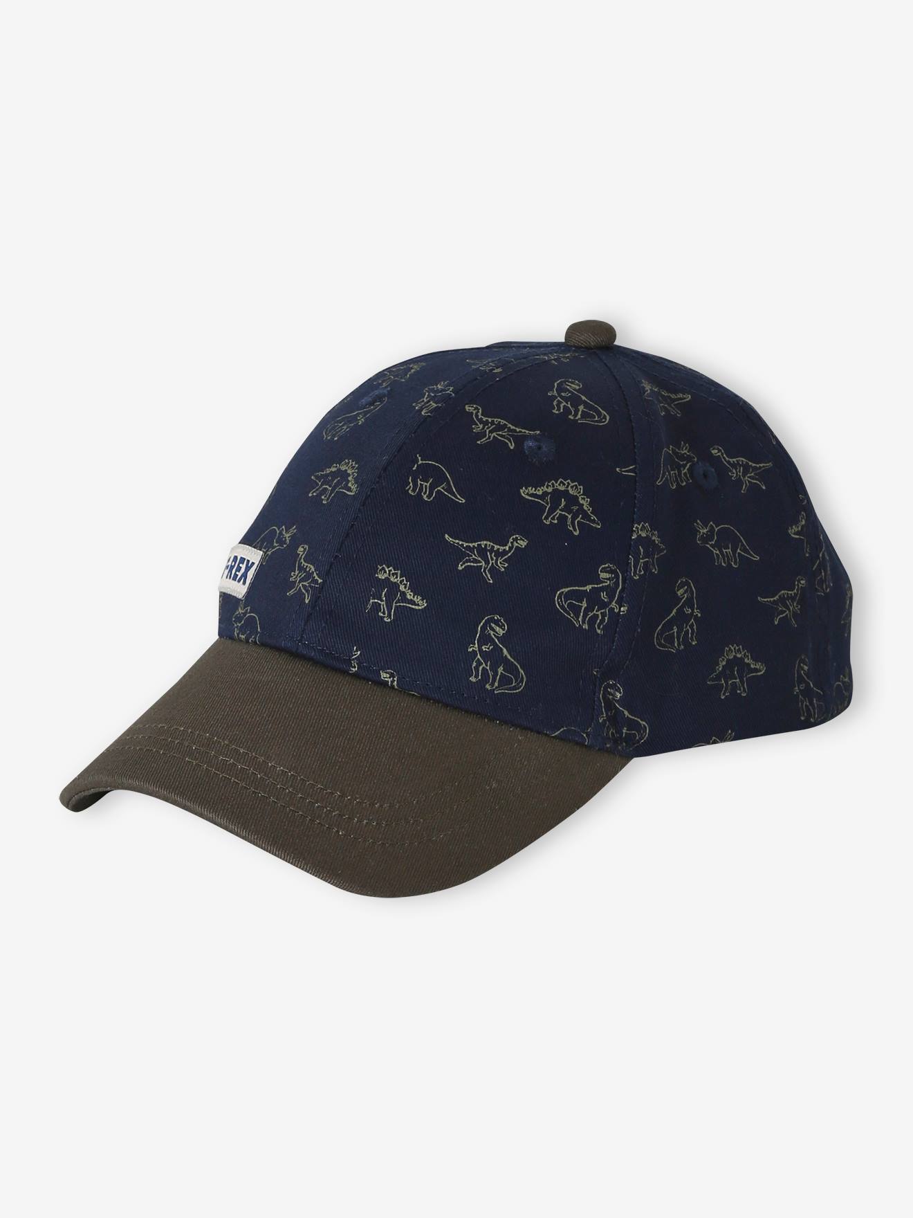 Vertbaudet Jungen Cap Mit Dinos Marine 152/164