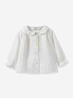 Bestickte Baby Bluse aus Musselin CYRILLUS  [numero-image]