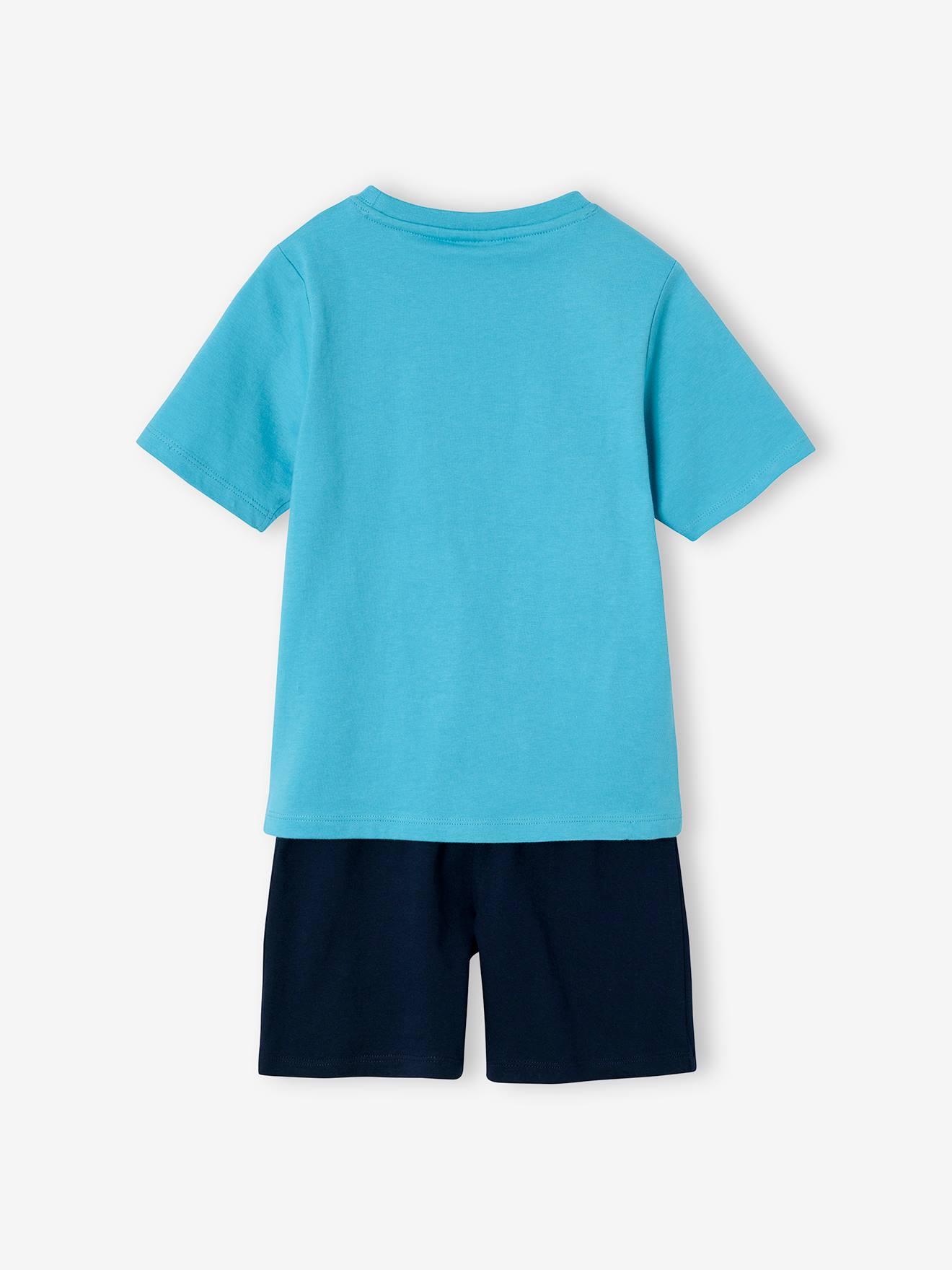 Thumbnail - Kinder Sommer-Schlafanzug SONIC mit 3D-Print