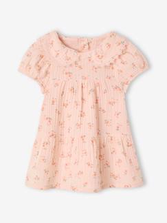 Babymode-Kleider & Röcke-Mädchen Baby Kleid mit Bubikragen