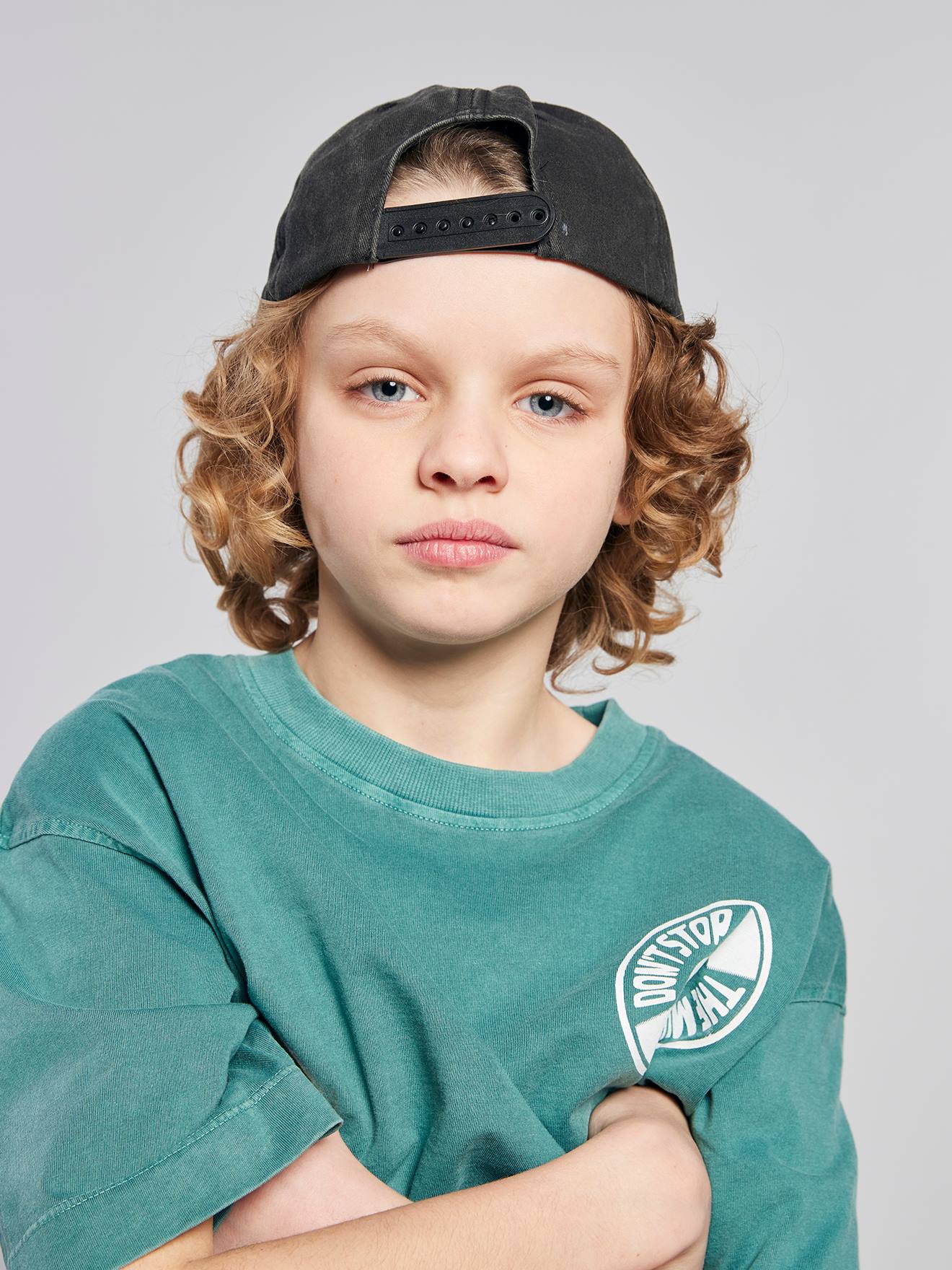 Jungen Oversized-Shirt JONEN mit Prints und Recycling-Baumwolle